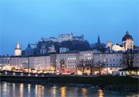 Blick auf Salzburg